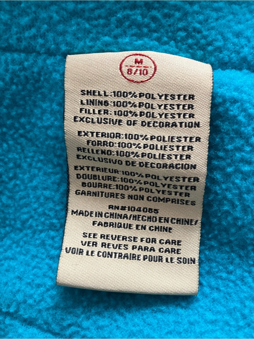 Kids Teal & Gray Winter Jacket - Picture 8 of 13